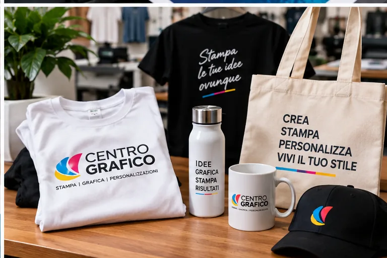 Prodotti e abbigliamento personalizzati
